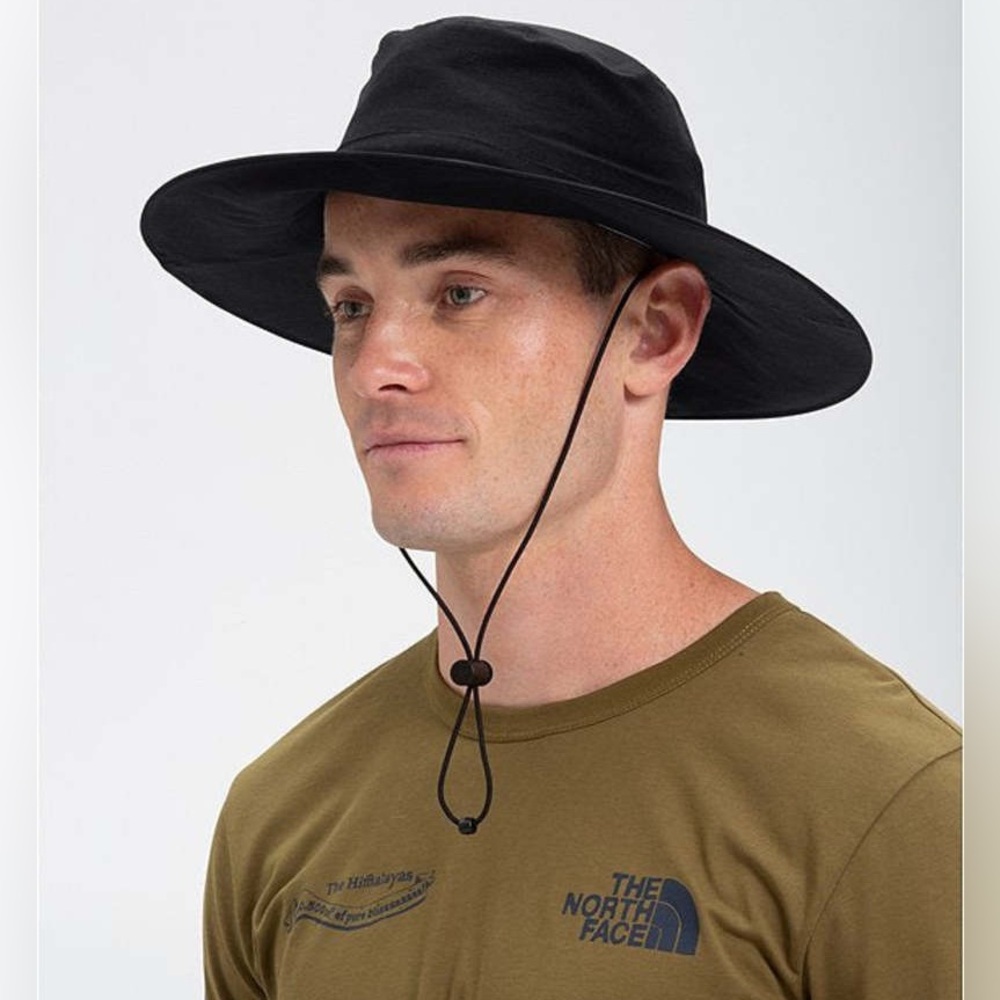 North Face Twist and Pouch Brimmer Hat in Black, Unisex Hat, North Face Hat